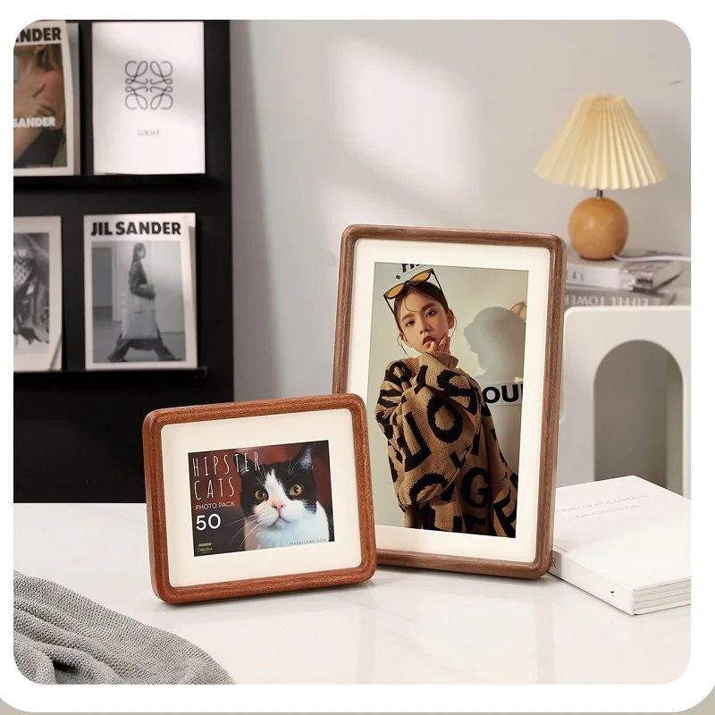 Bamboo Photo Frame - Bingkai Foto Kayu Solid, Bingkai Meja
