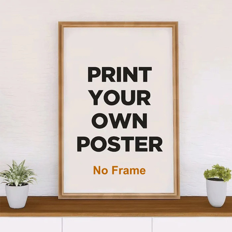 Home Decor Theme - 1pc Poster Potret Lanskap Kustom Cetak