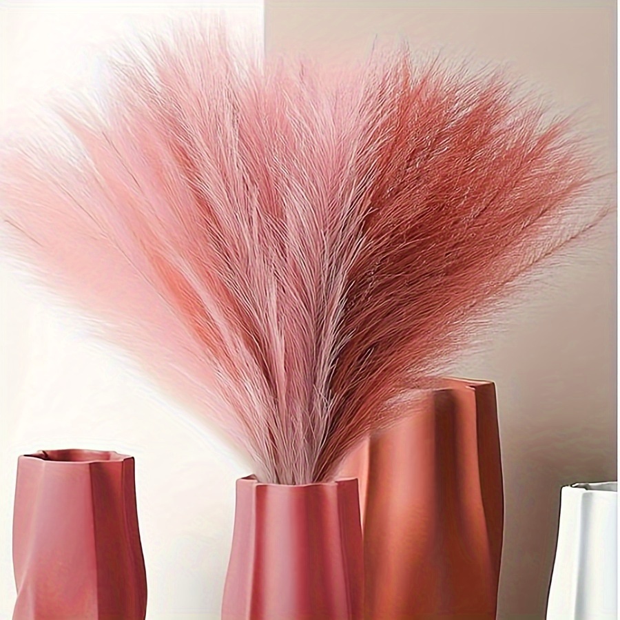 Pampas Grass Decor - 10 BH simulasi rumput Pampas buatan,