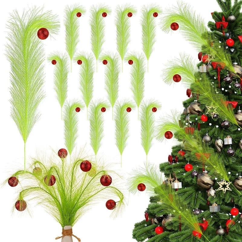 Dekorasi Elf Cabang Hijau Berp - Pampas Grass Decor ulasan dan harga