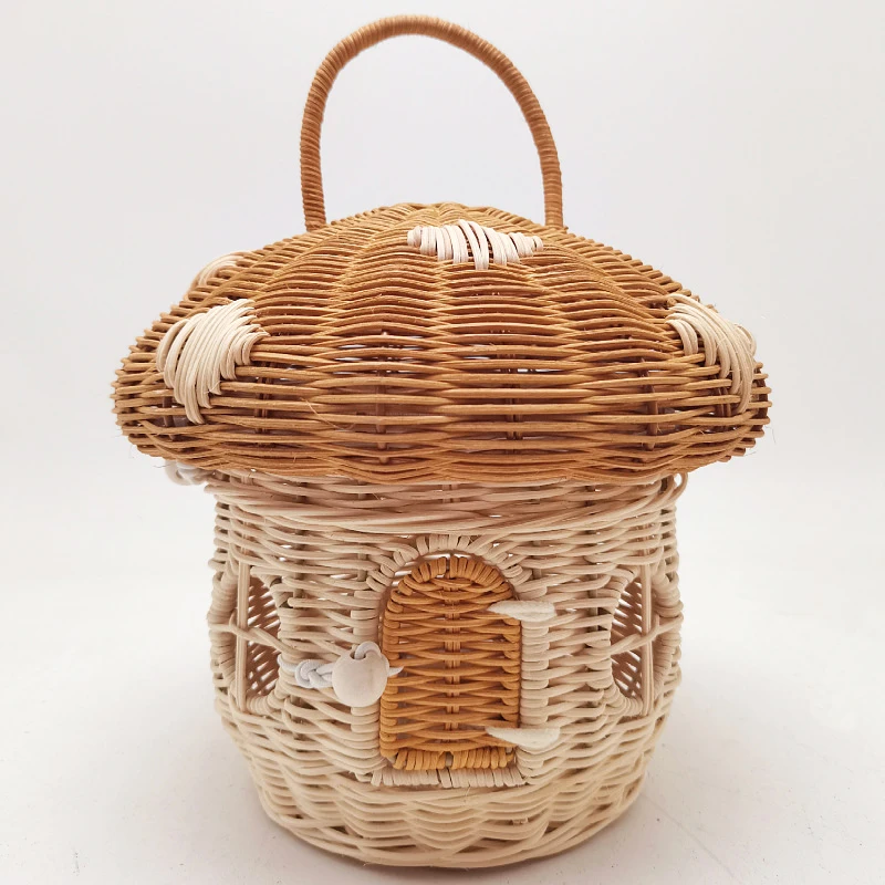 Keranjang Piknik Luar Ruangan  - Rattan Plant Basket ulasan dan harga