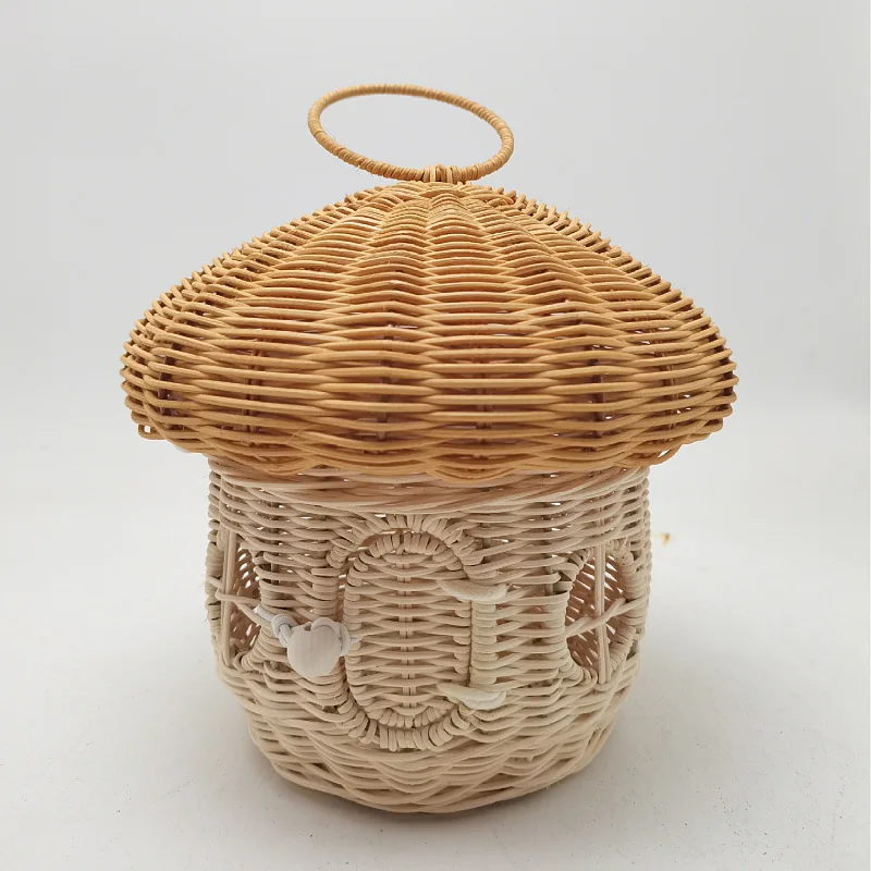 Keranjang Piknik Luar Ruangan  - Rattan Plant Basket ulasan dan harga