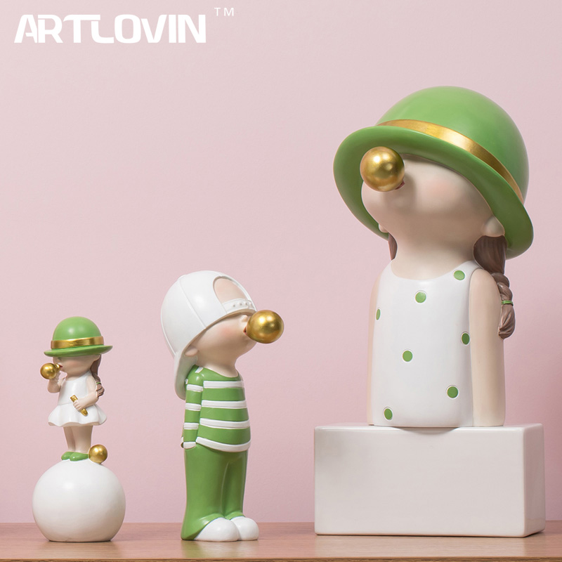 ARTLOVIN Nordic Gaya Karakter  - Home Decor Za ulasan dan harga
