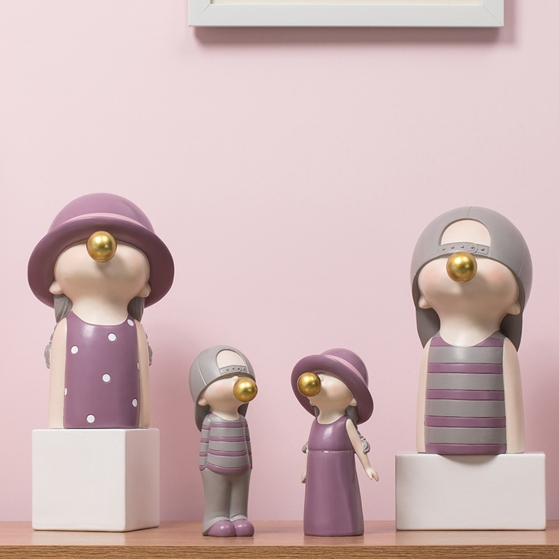 ARTLOVIN Nordic Gaya Karakter  - Home Decor Za ulasan dan harga