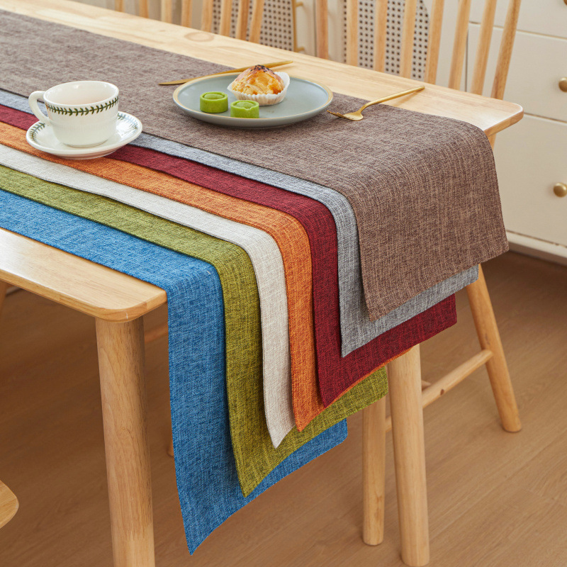 Aksesori Dekorasi Meja Makan K - Linen Table Runner ulasan dan harga