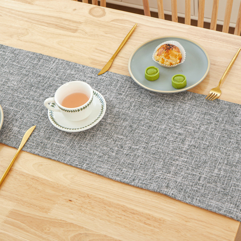 Aksesori Dekorasi Meja Makan K - Linen Table Runner ulasan dan harga