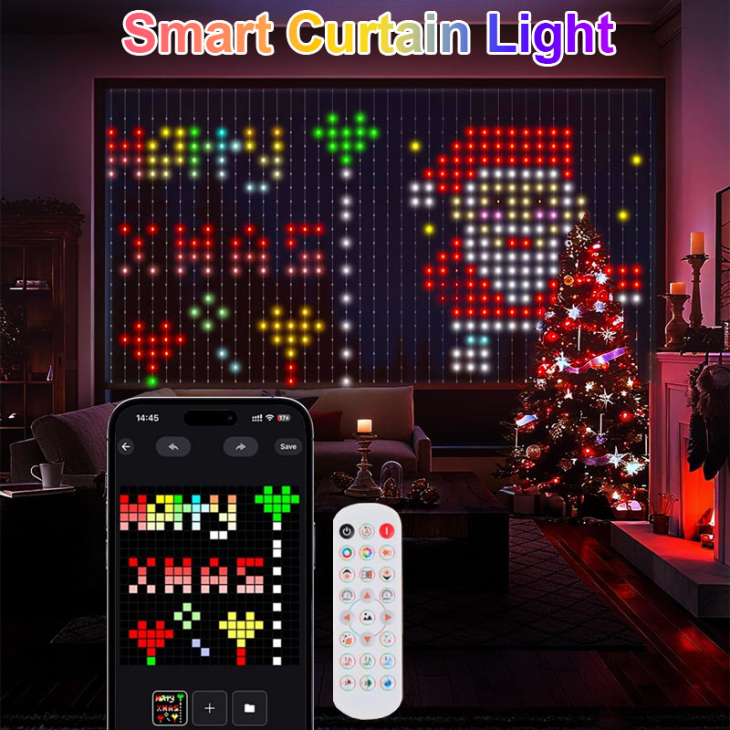 Lampu Natal Pintar Bluetooth 2 - Home Decor Free App ulasan dan harga
