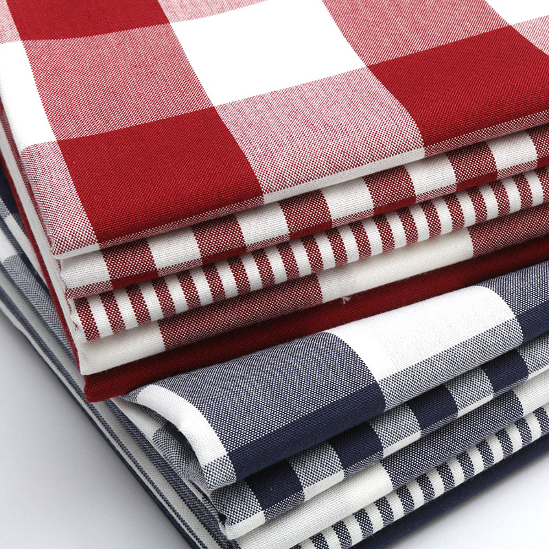 Kain Linen Katun Kotak-kotak D - Linen Table Runner ulasan dan harga