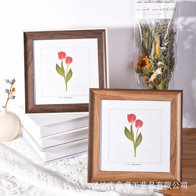 Bingkai Foto Persegi 6 Inci, 7 - Bamboo Photo Frame ulasan dan harga