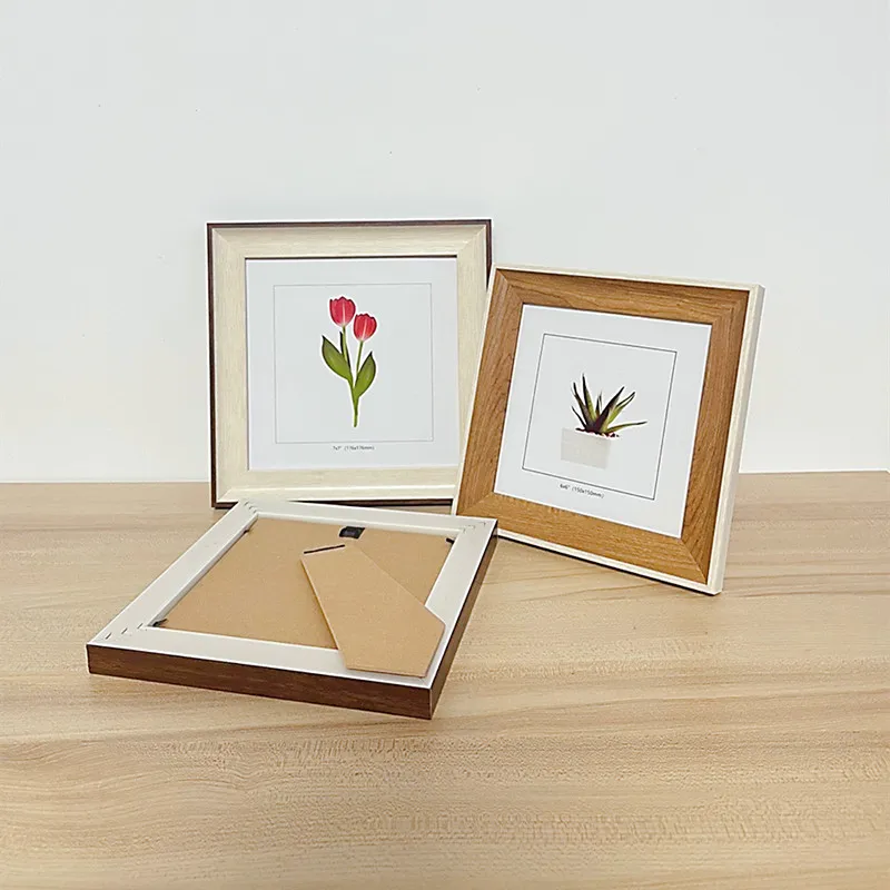 Bingkai Foto Persegi 6 Inci, 7 - Bamboo Photo Frame ulasan dan harga