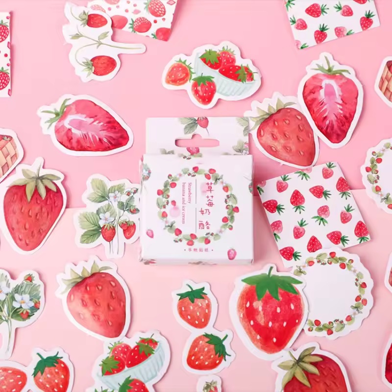 45 Buah Stiker Kotak Buah Stro - Home Decor Magazine ulasan dan harga
