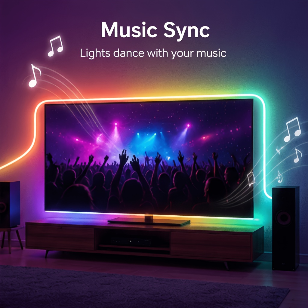Lampu Neon LED RGBIC Fleksibel - Home Decor Free App ulasan dan harga