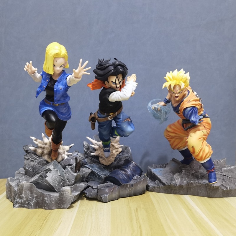 Figur Dragon Ball Super Saiyan - Home Decor Theme ulasan dan harga