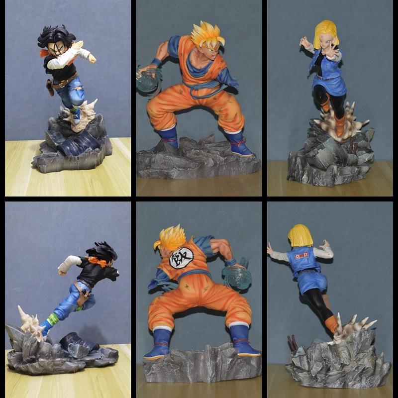 Figur Dragon Ball Super Saiyan - Home Decor Theme ulasan dan harga