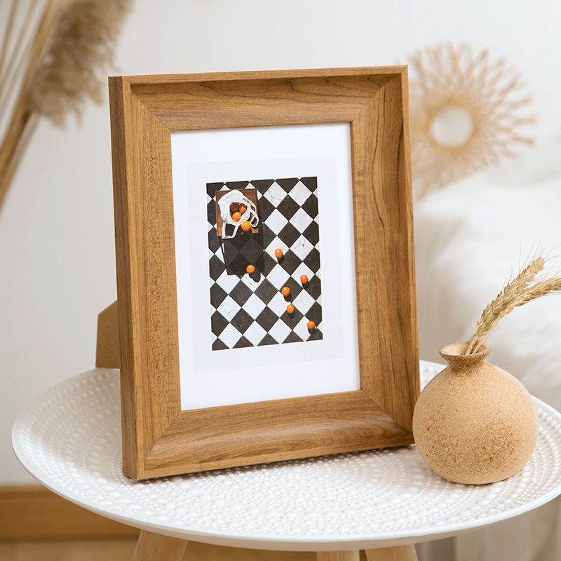 Bingkai Foto Persegi Minimalis - Bamboo Photo Frame ulasan dan harga