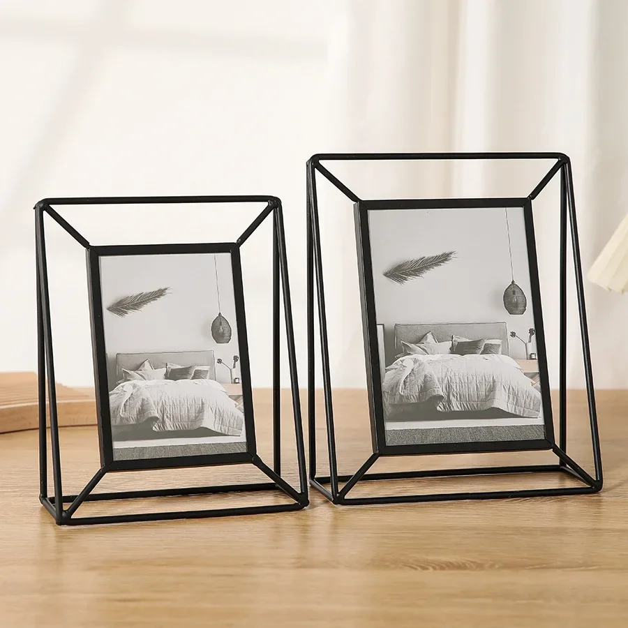 Bingkai Foto Logam Berbentuk P - Bamboo Photo Frame ulasan dan harga
