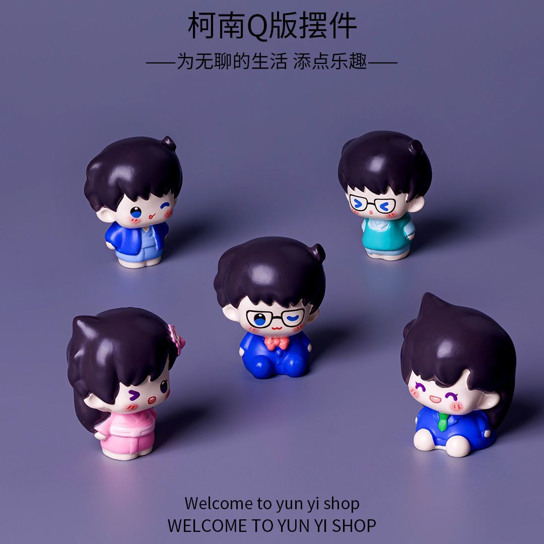 Figur Mini Resin Detektif Cona - Home Decor Theme ulasan dan harga