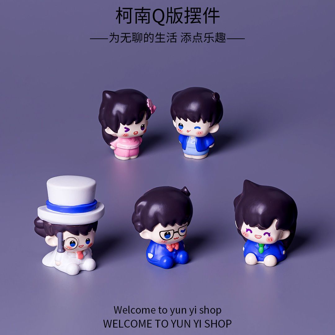 Figur Mini Resin Detektif Cona - Home Decor Theme ulasan dan harga