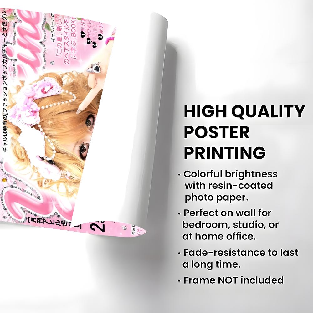 Majalah Fashion, Poster Telur  - Home Decor Magazine ulasan dan harga