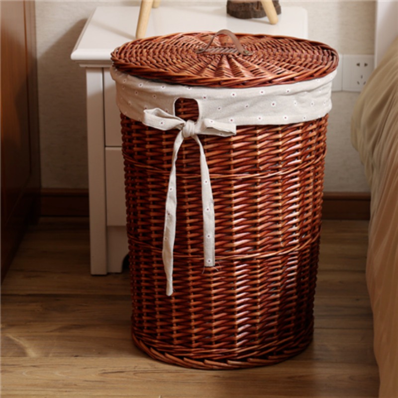 Keranjang Pakaian Kotor Anyama - Rattan Plant Basket ulasan dan harga
