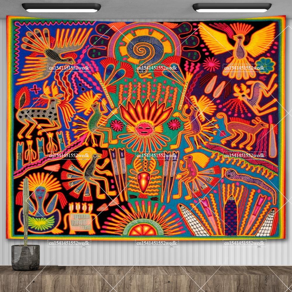 Meksiko Mayan Tribal seni perm - Home Decor Indonesia ulasan dan harga