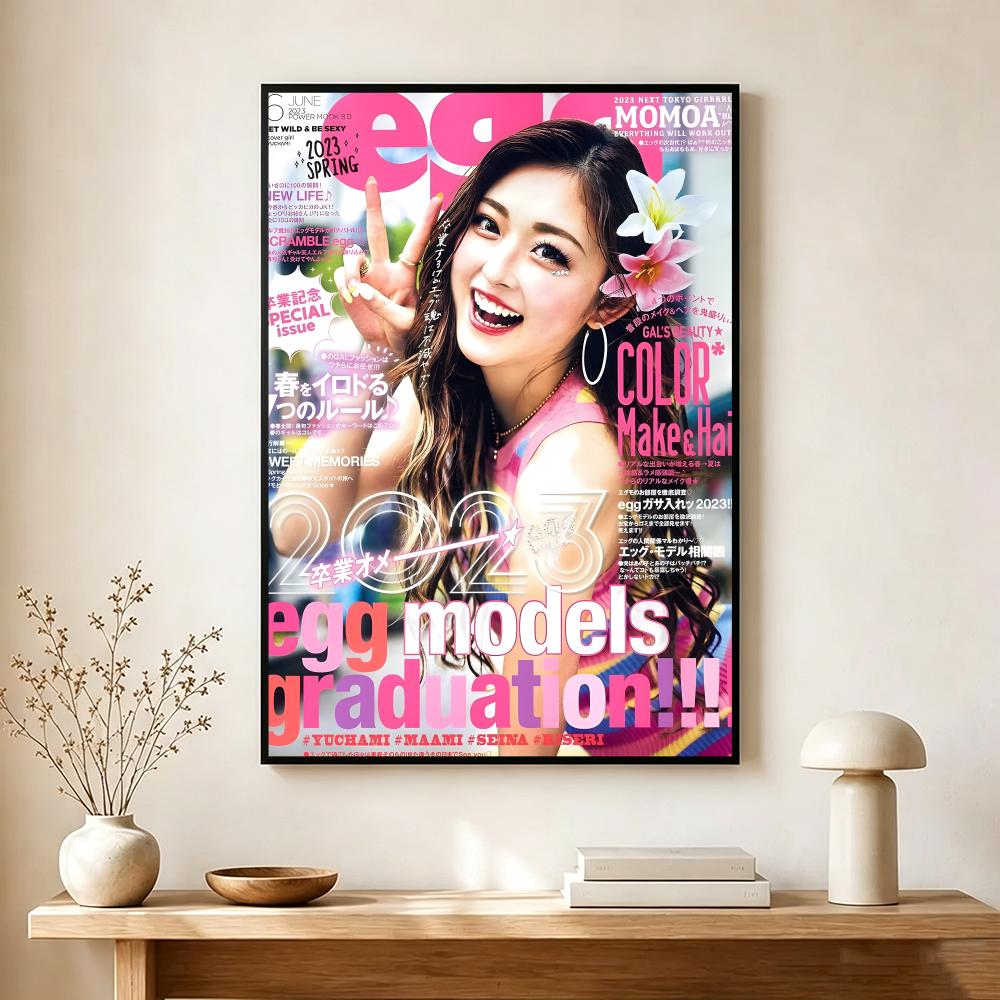 majalah gaya gyaru, poster EGG - Home Decor Magazine ulasan dan harga
